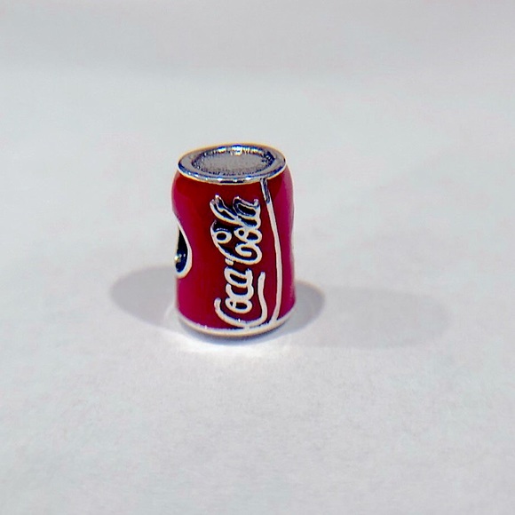 Sterling Silver Coca-Cola Cola Charm, fits Pandora - Picture 2 of 9